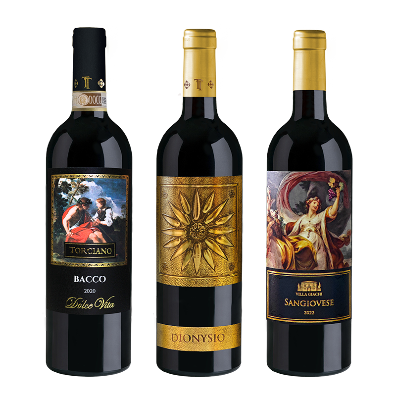 3 Reds from Italy