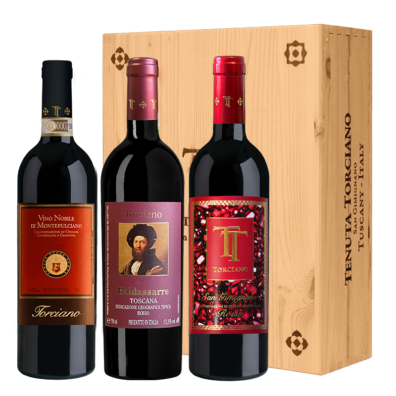 The Tuscan Trio: Vino Nobile, Chianti Classico & Super Tuscan