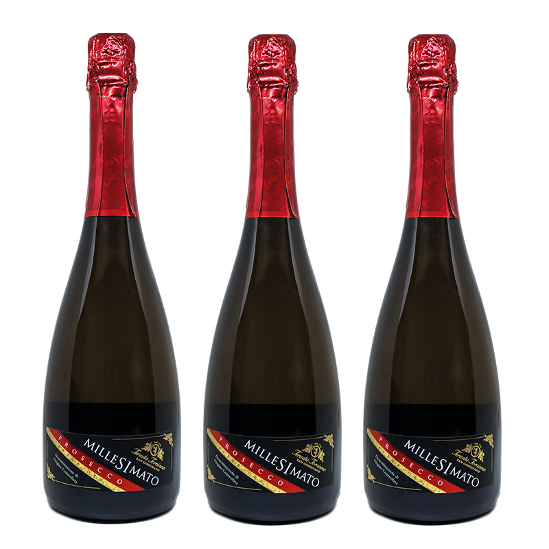 Prosecco Millesimato Sparkling - 3 bottles