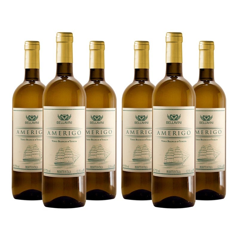 2022 Amerigo White Wine - 6 Bottles