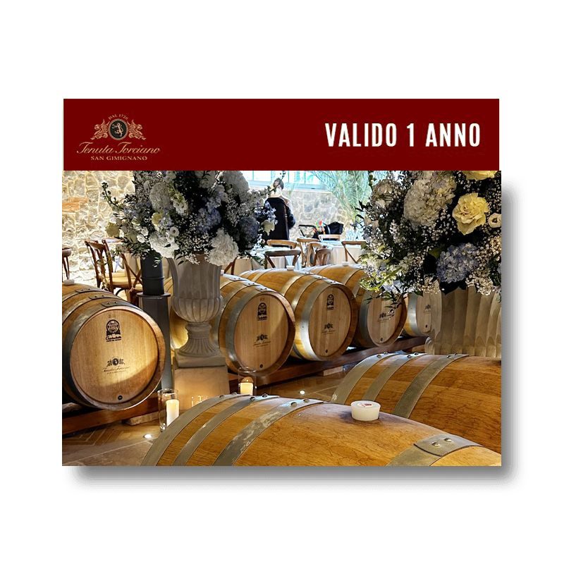 Tenuta Torciano - Pranzo in cantina con Tour e Degustazione - Buono Regalo