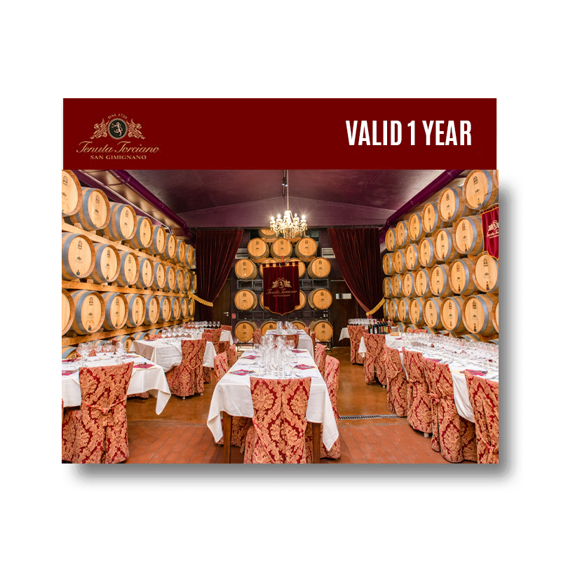 Tenuta Torciano - Winery Dinner with Tour - Gift Voucher