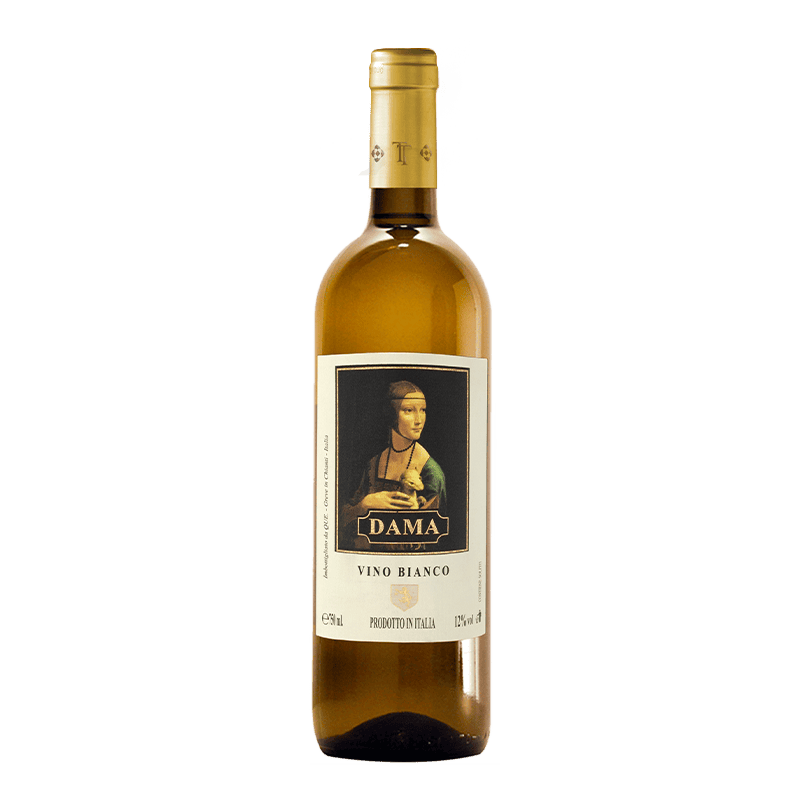 DAMAGED LABEL - Italian White Wine “La Dama”