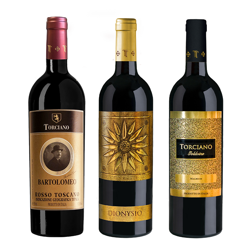 The Gold Wine Set