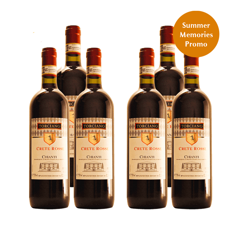 2024 Chianti DOCG Crete Rosse - 6 Bottles - Summer Memories 