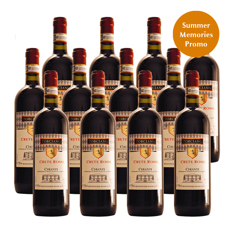 2024 Chianti DOCG Crete Rosse - 12 Bottles - Summer Memories 