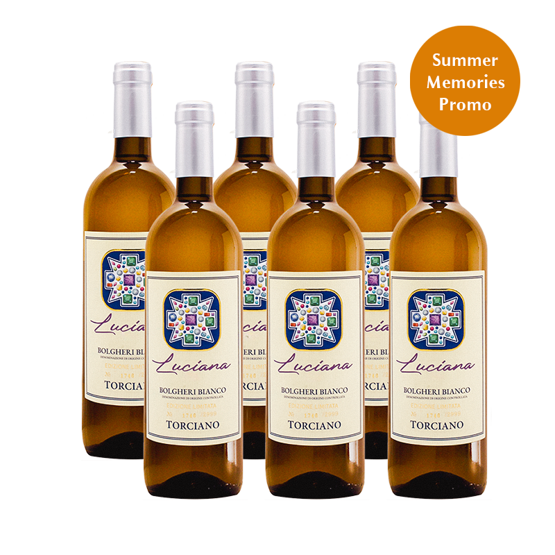 2024 Bolgheri White Luciana - 6 Bottles - Summer Memories