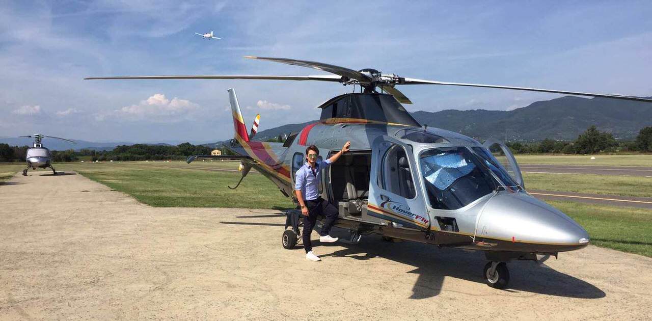 Emanuele helicopter