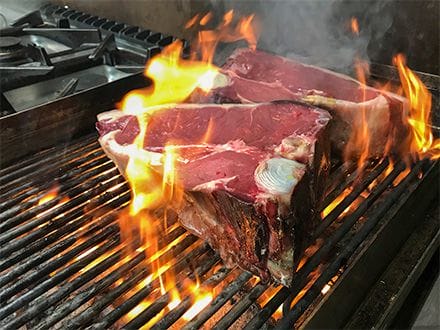 Pranzo con Bistecca Fiorentina