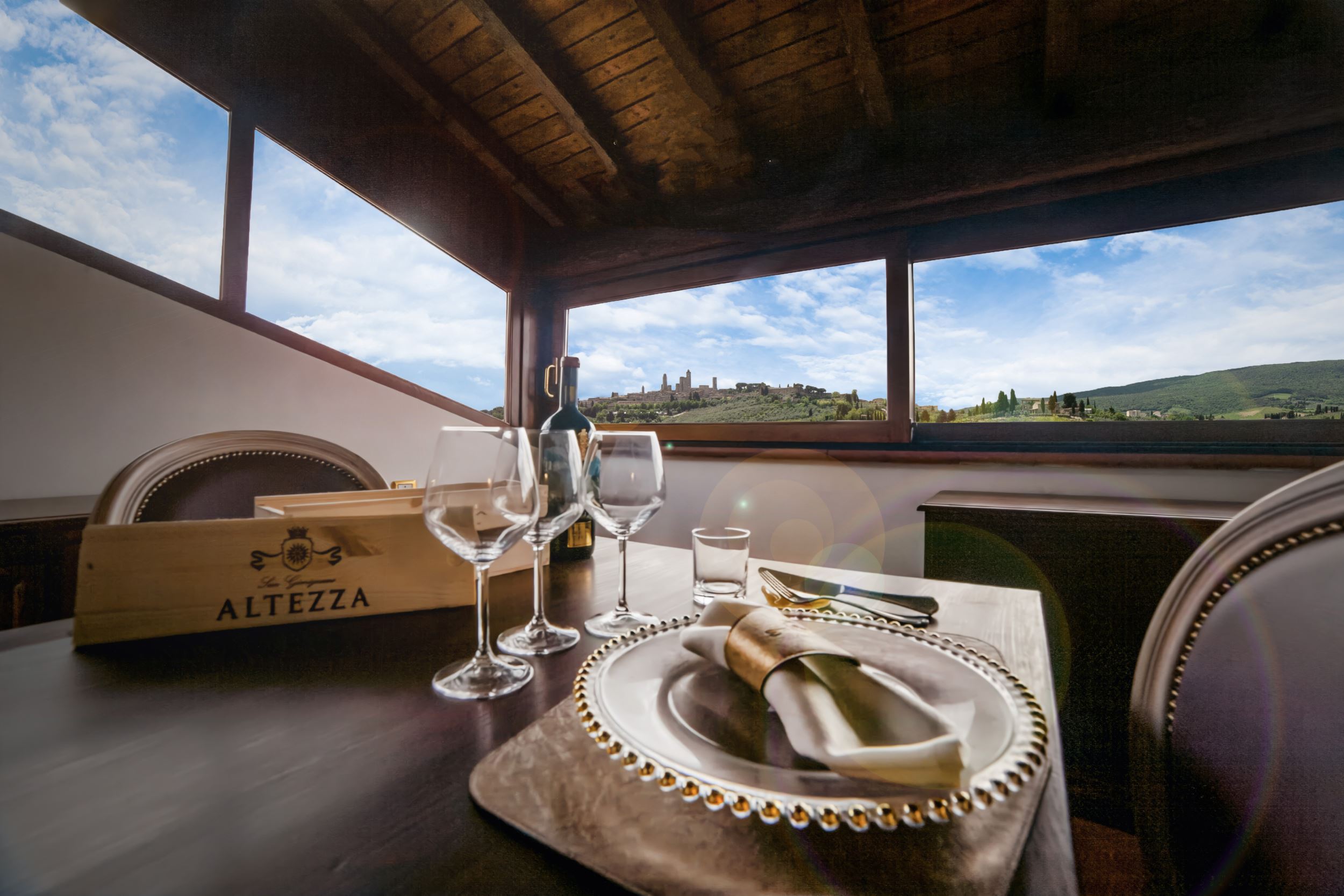 Tour Privato e Pranzo con Vista Torri