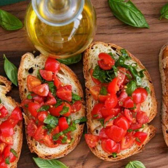 bruschetta olive oil