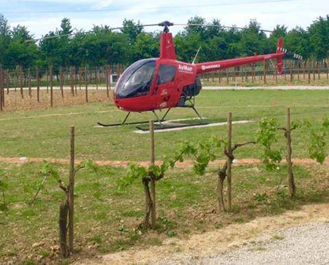 helicopter tuscany winelovers