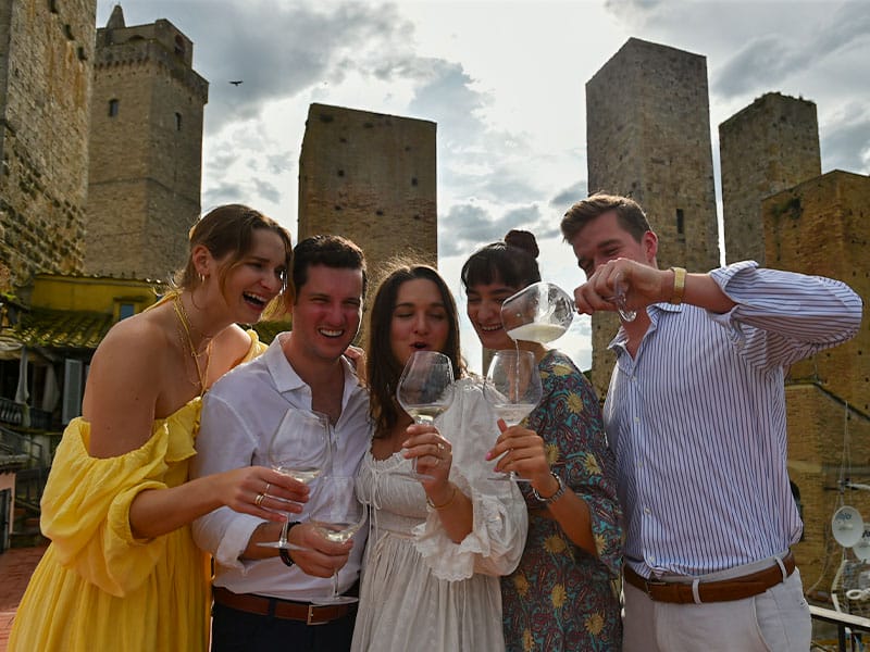 Aperitif in Terrace