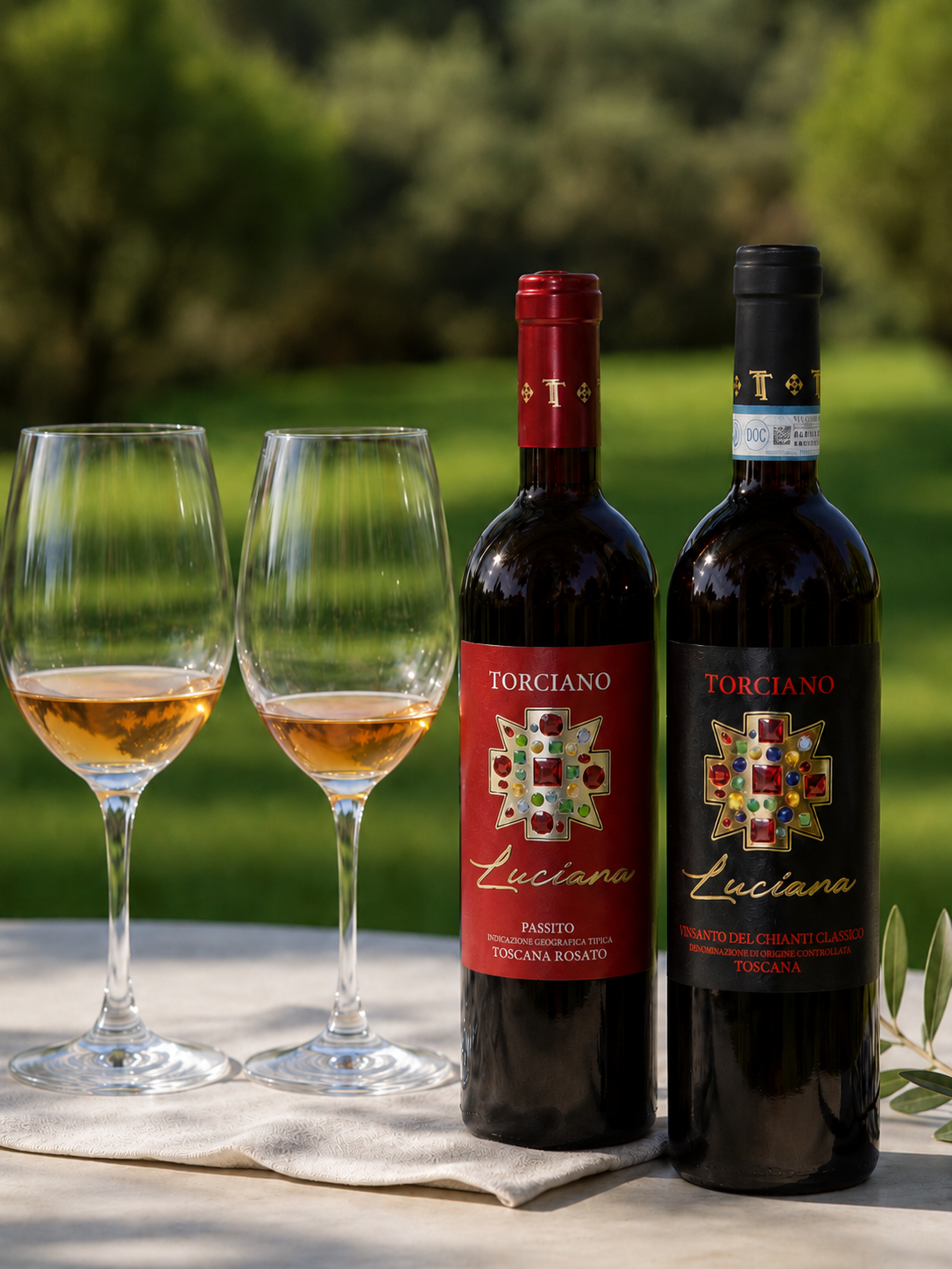 Bottiglia di Vinsanto