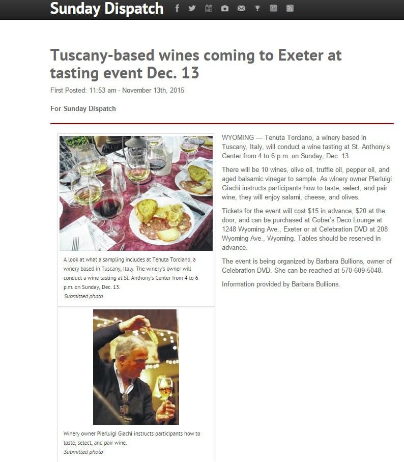 Wine Class in Exter